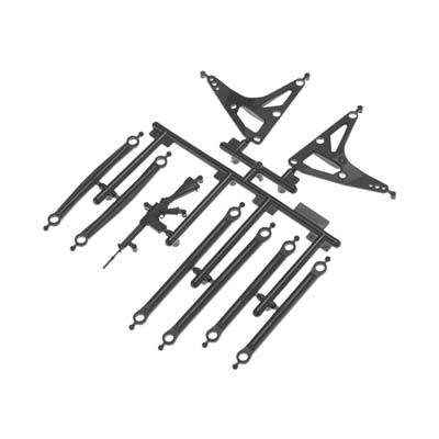 Axial EXO Links and plastic shock mounts (Terra Buggy