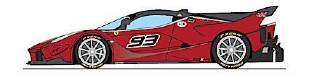カレラデジタル132フェラーリ Fxx K Evoluzione No27ブルー