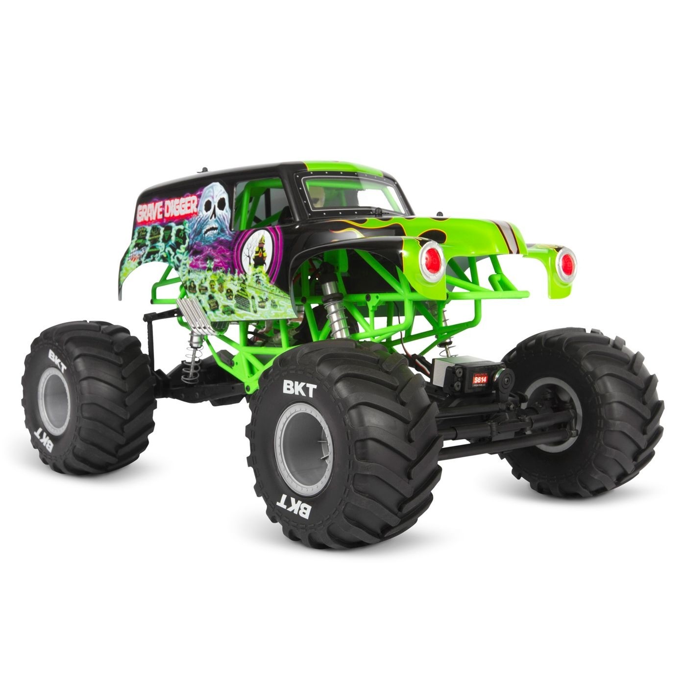axial grave digger top speed