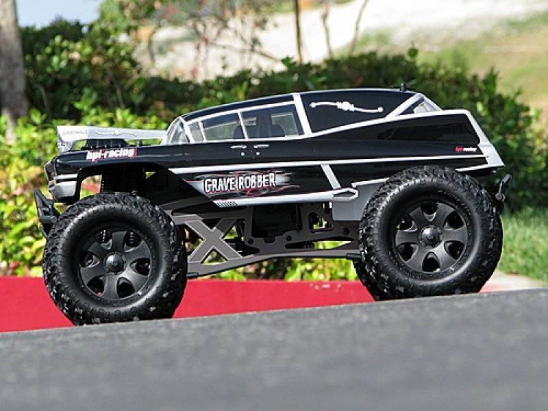 hpi nitro truck body clear