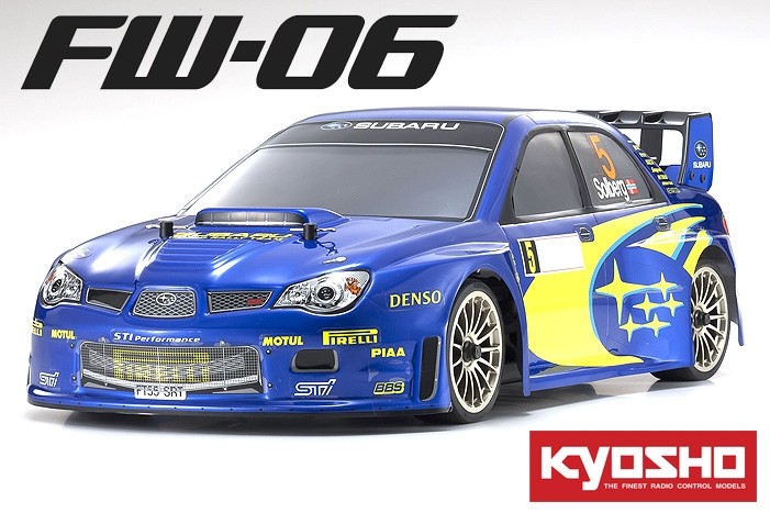 kyosho nitro subaru impreza