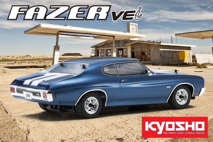 kyosho 1970 chevelle ss 454 ls6 fazer vei kyo34053t2b