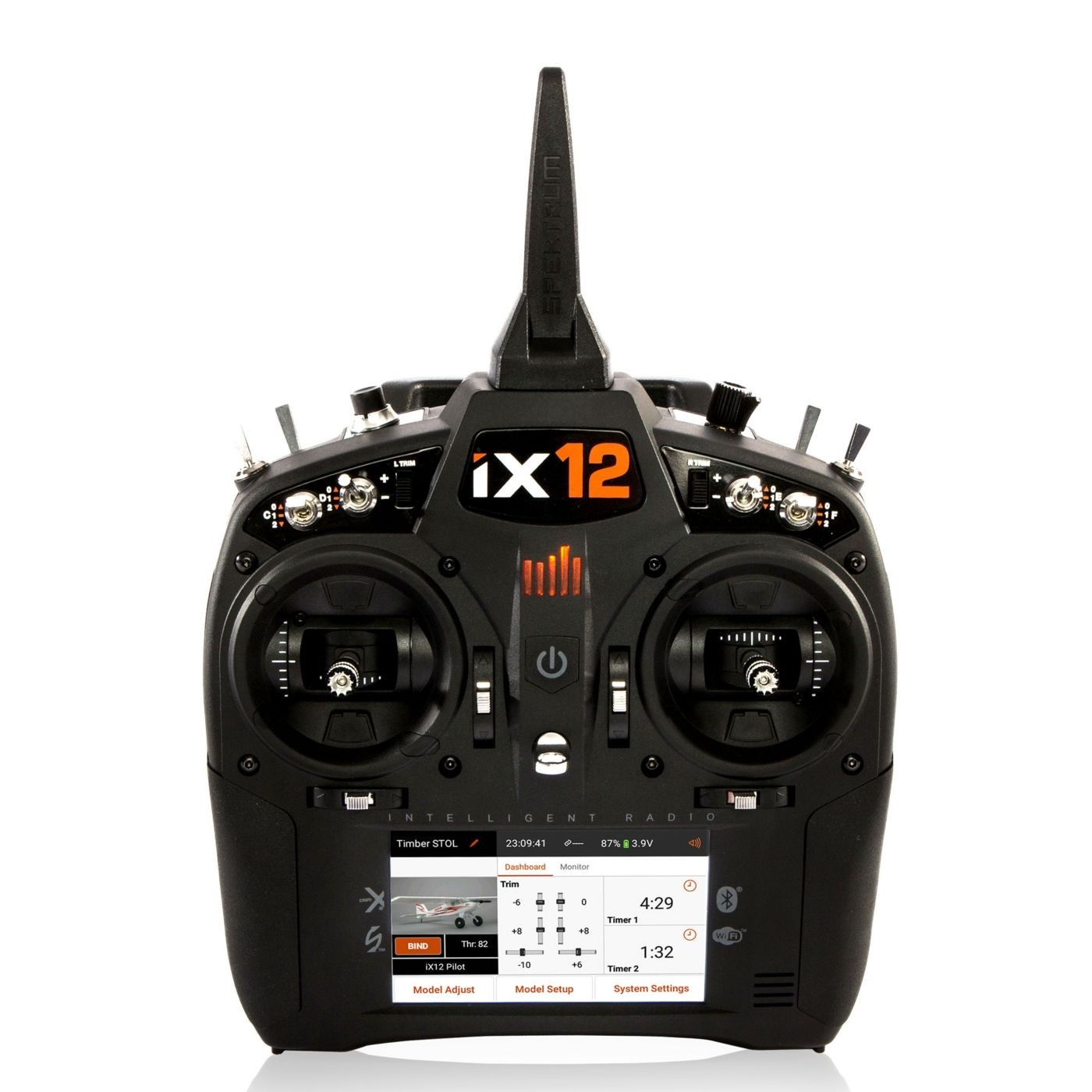 Spektrum RC iX12 2.4GHz DSMX 12Channel Radio System (Transmitter Only) SPMR12000 [Airplanes