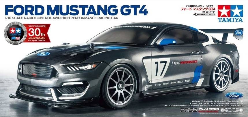 tamiya 58664 ford mustang gt4