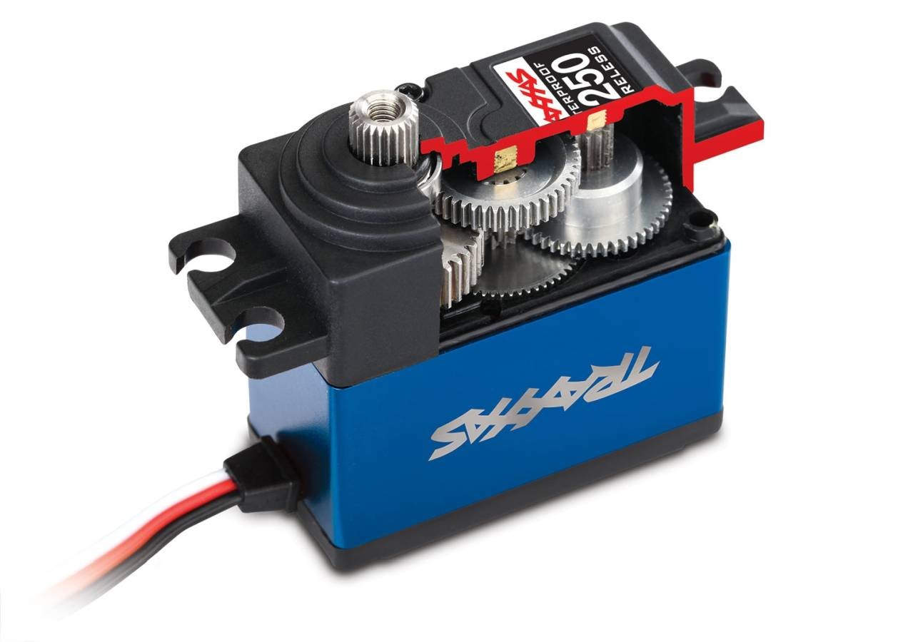 traxxas metal gear waterproof servo