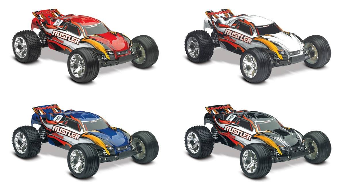 traxxas rustler scale