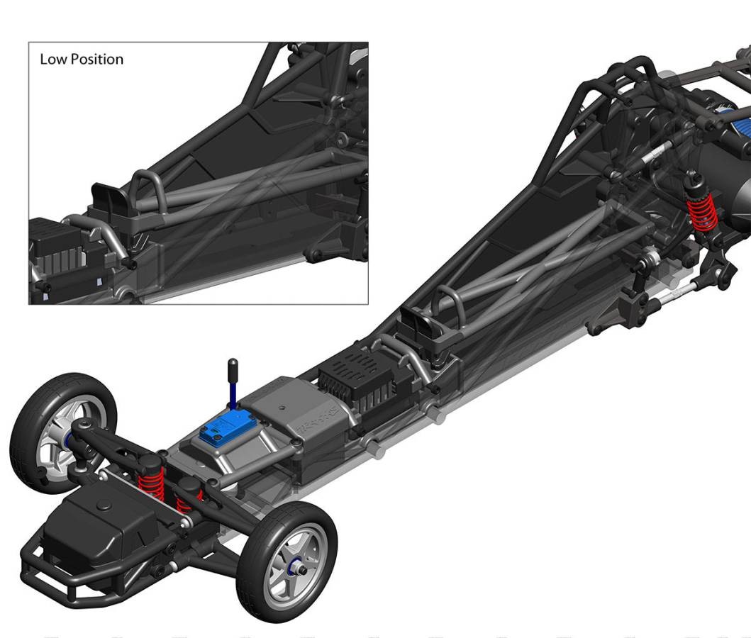 traxxas dragster rc car