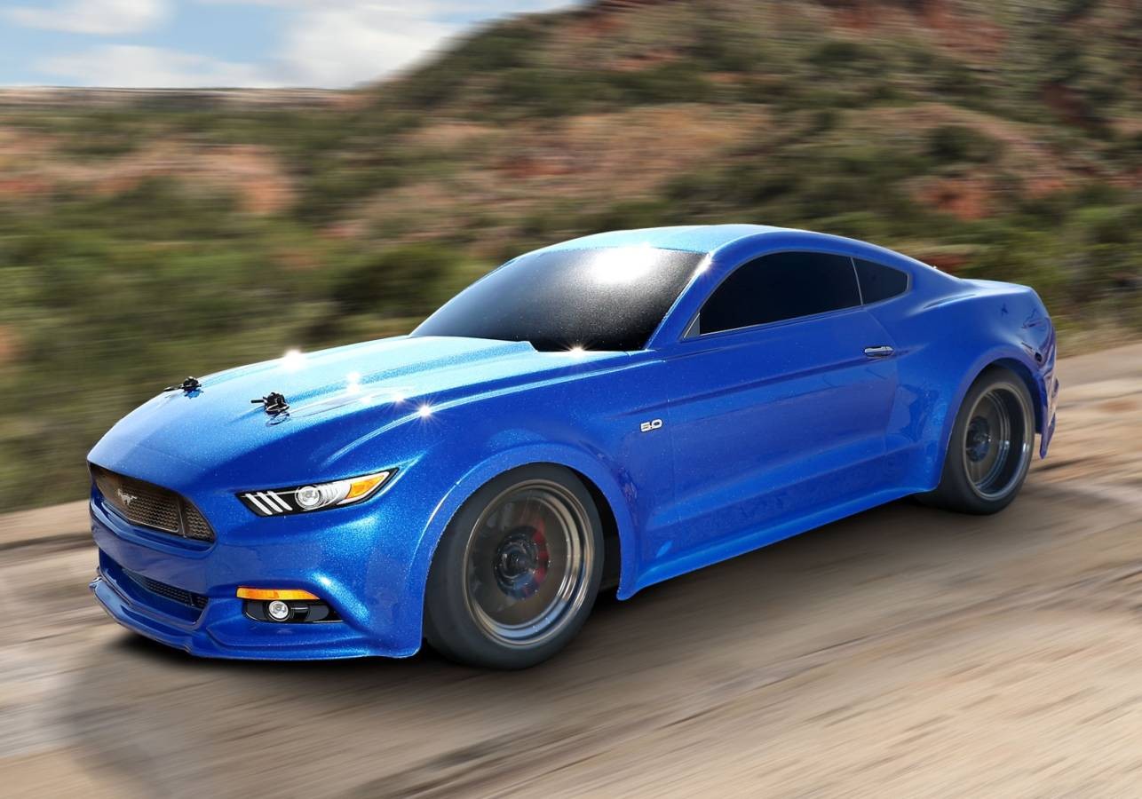 mustang rc car traxxas