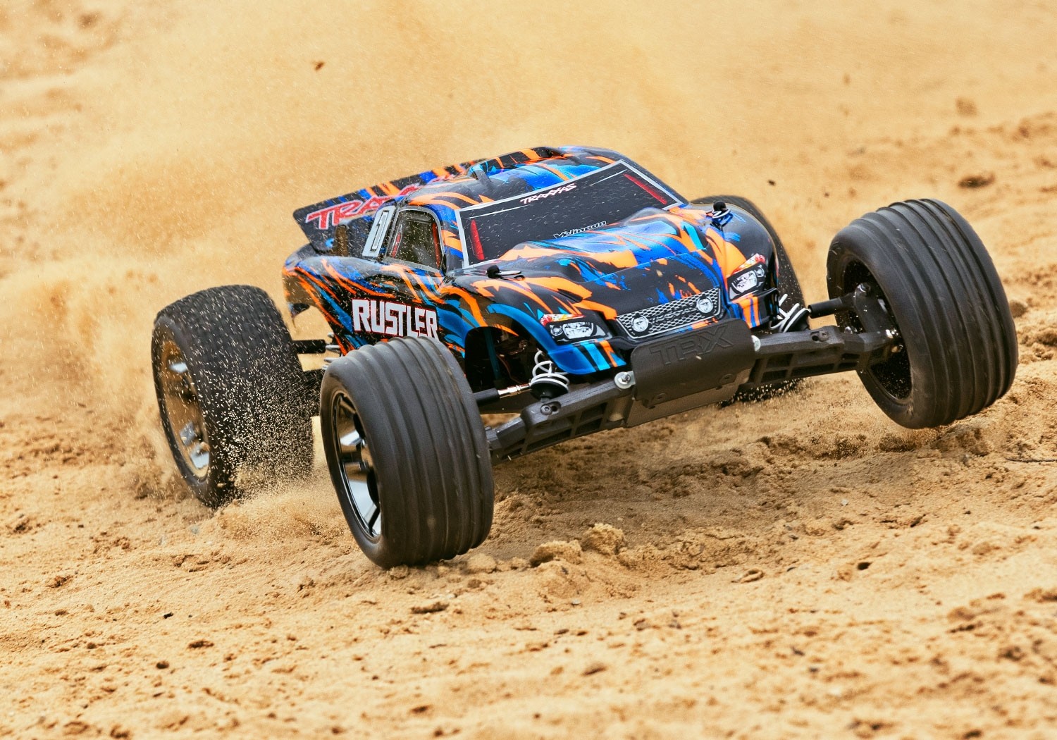 traxxas rustler 2wd geschwindigkeit