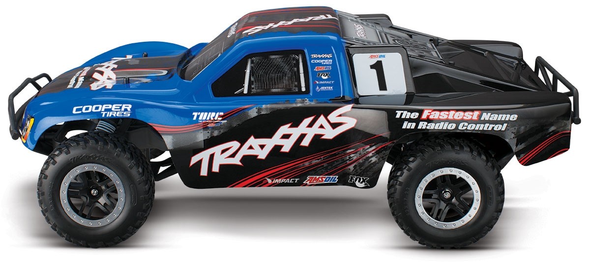 traxxas slash 4x4 blue