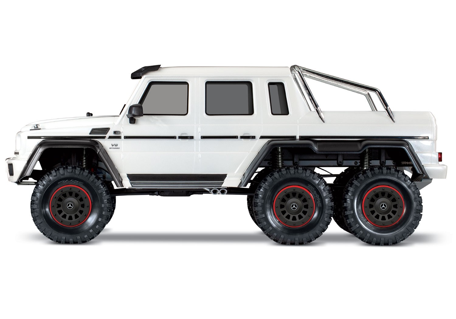 traxxas trx6 white