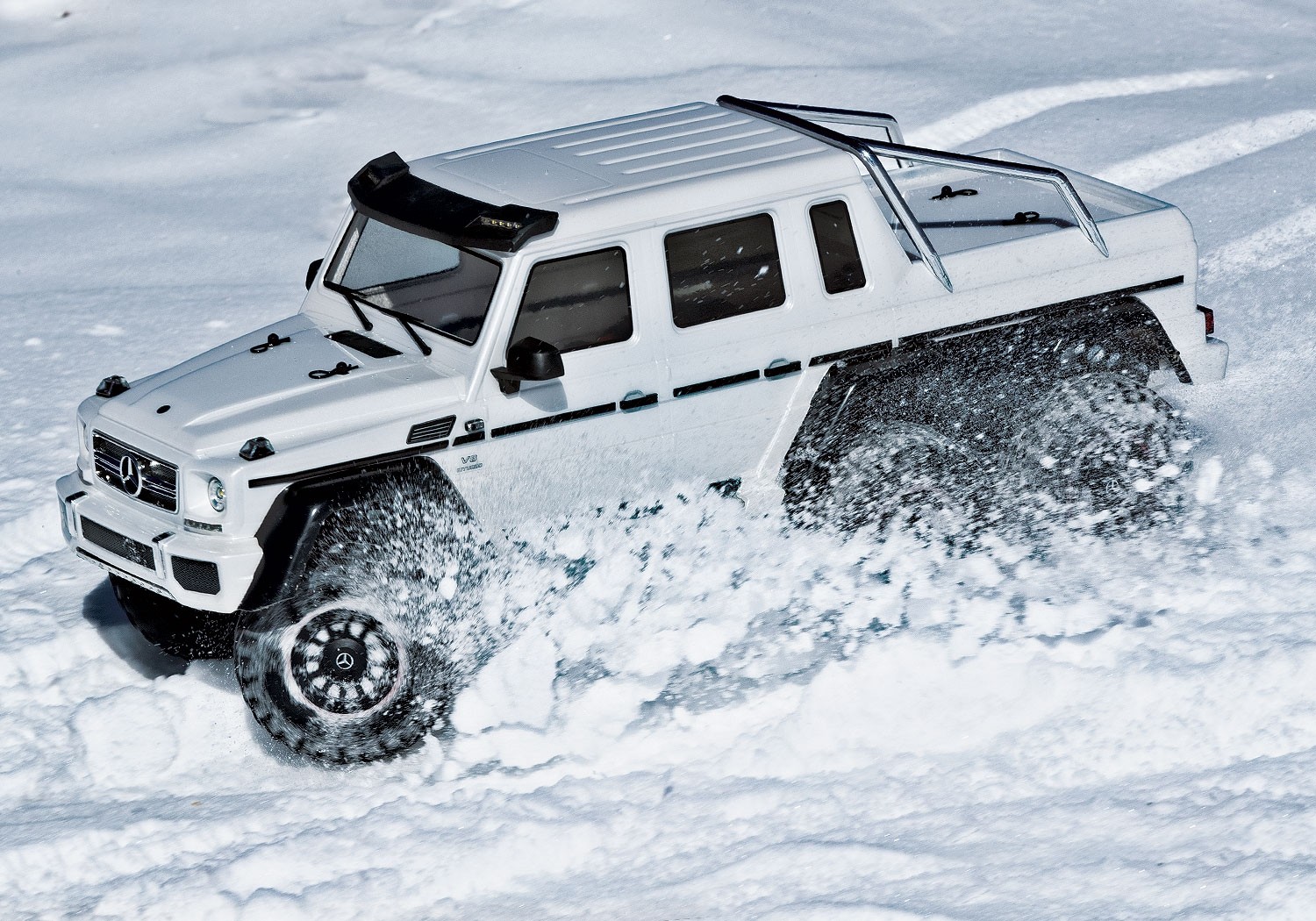 traxxas trx6 white
