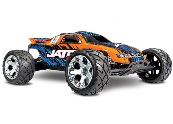 Traxxas Jato 3.3 2 Speed Nitro Powered 2WD 1 10 Stadium Truck with TQI and TSM TRA55077 ORNG Cars Trucks Larry s Performance RC Online lprcs