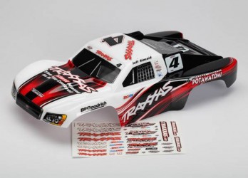 Traxxas slash body painted top