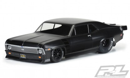 Pro Line 1969 Chevrolet Nova Clear Body for Slash 2wd Drag Car