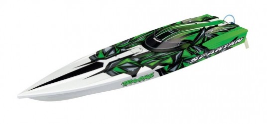 traxxas spartan green