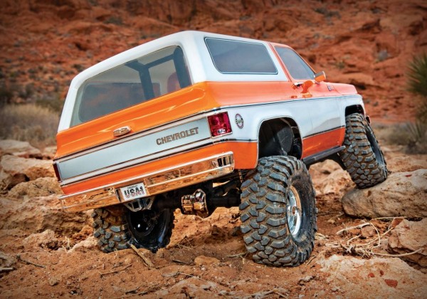 traxxas blazer orange