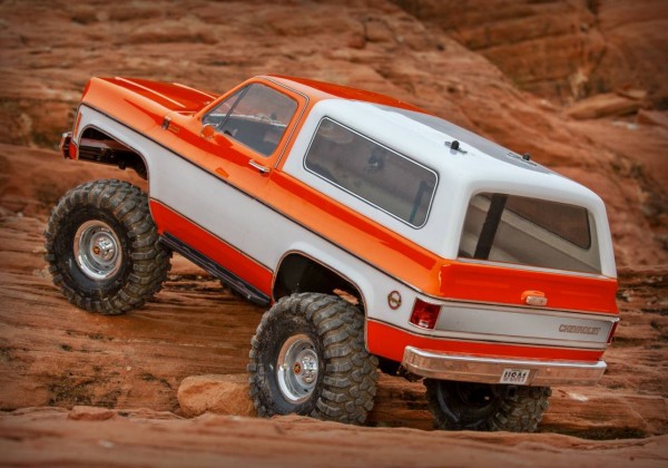 traxxas blazer orange