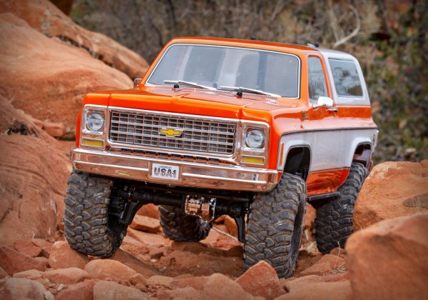 traxxas blazer orange