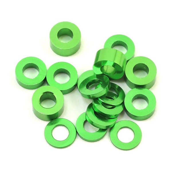 M3 Ball Stud Washers Green