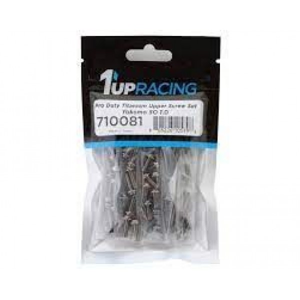 1UP Racing Yokomo SO 1.0 Pro Duty Upper Titanium Screw Set