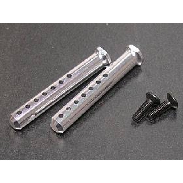 3Racing Aluminium Body Post 40mm, Silver (2)