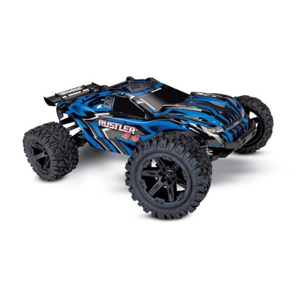 Traxxas Rustler 4X4 1/10-scale 4WD Stadium Truck (blue)