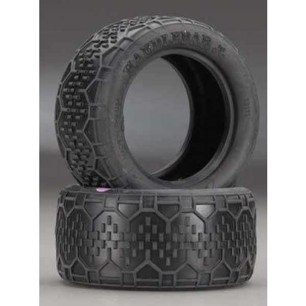 13111C 1/10 Buggy Handlebar Std Re Clay Tire Only (2)