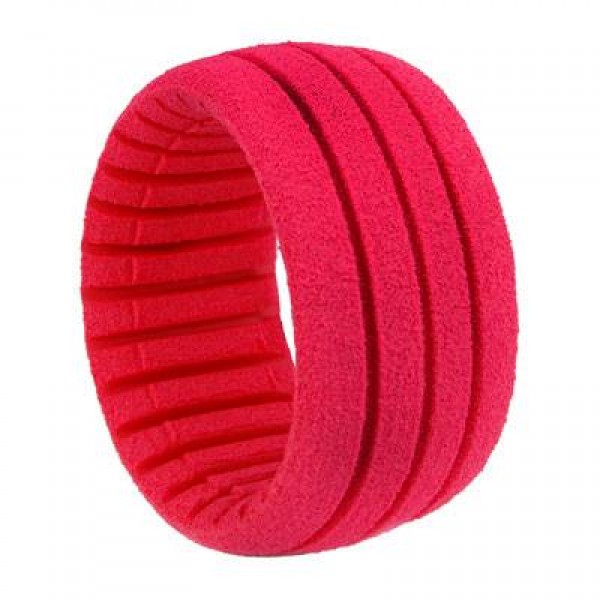 34101S 1/8 Truggy Shaped Insert Grooved Red Soft (4)