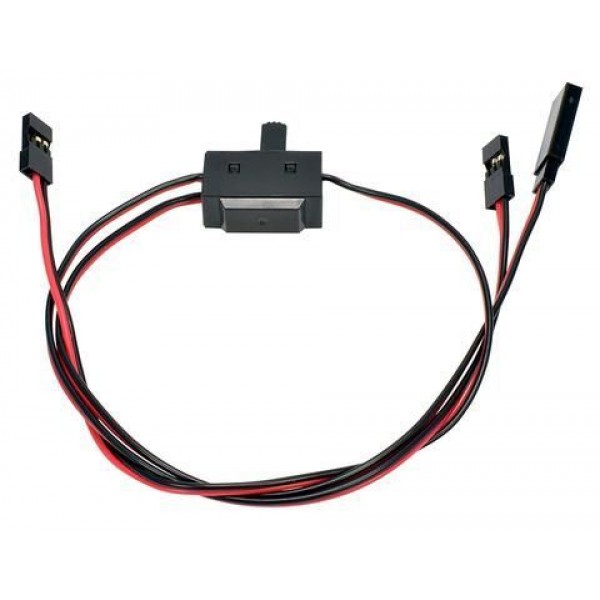 APEX RC JR Style 3 Way On/Off Switch with Charge Lead