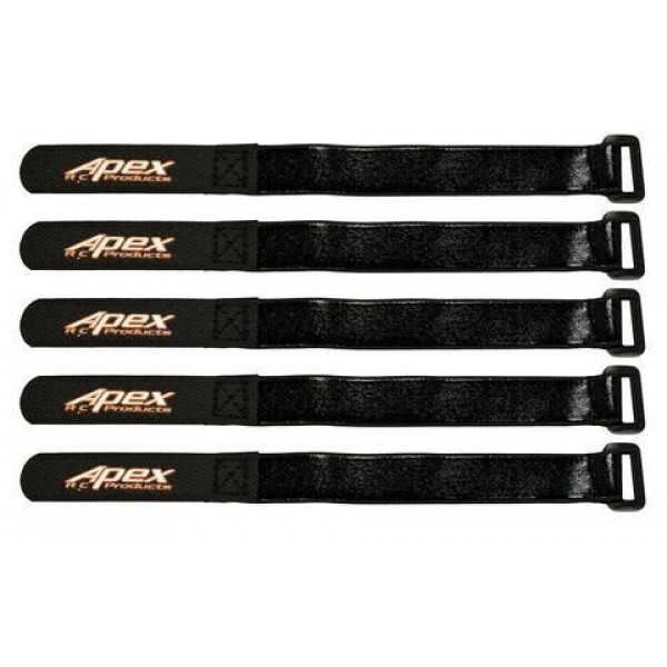 Apex RC Heavy Duty Rubberized Battery Strap, 20x300mm (1)