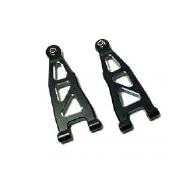 APS Racing APS Aluminum Rear Lower Arm Set for Arrma 1/18 Granite, Black