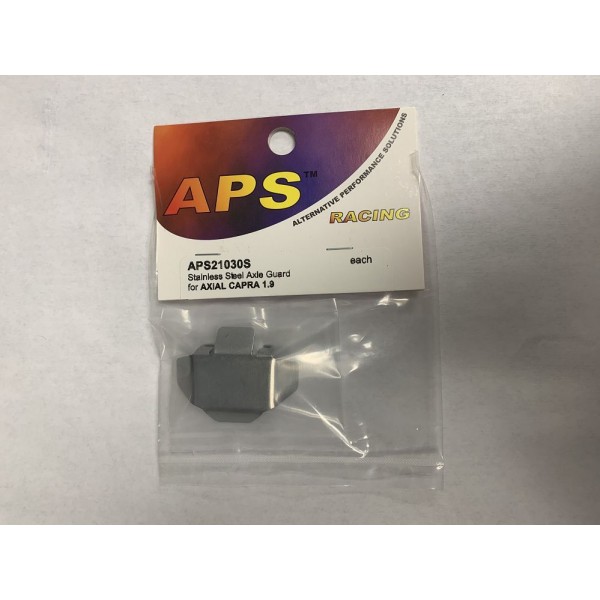 APS Racing Stainless Steel Axle Guard for Axial Capra