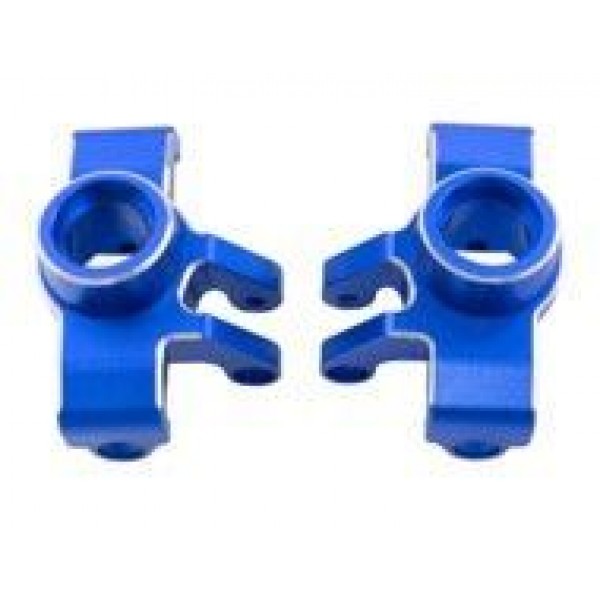APS Racing Aluminum Front Steering Knuckles for ARRMA 1:18 Granite Grom Blue