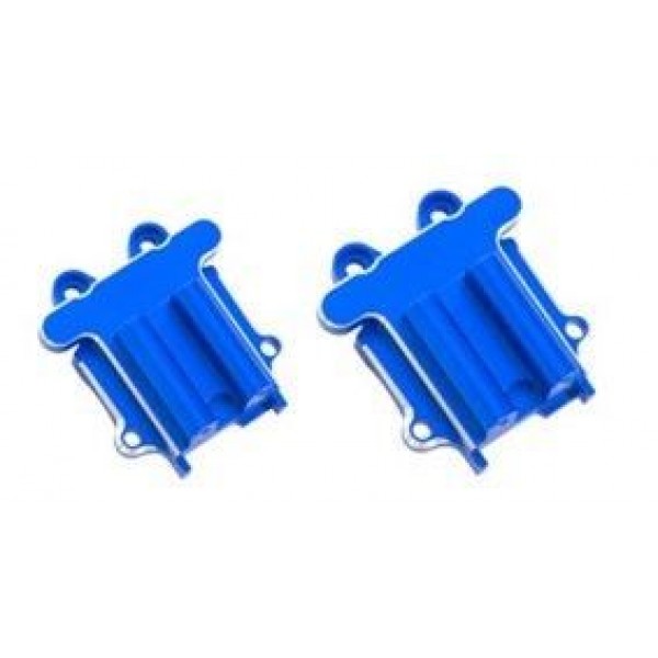 APS Racing Aluminum Front & Rear Diff. Covers for ARRMA 1:18 Granite Grom Blue