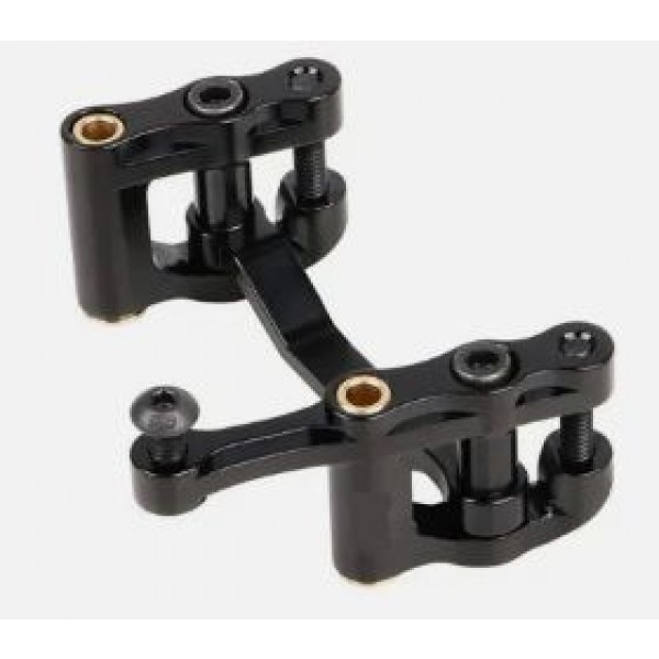 APS Racing Aluminum Front Steering Set for ARRMA 1:18 Granite Grom Black