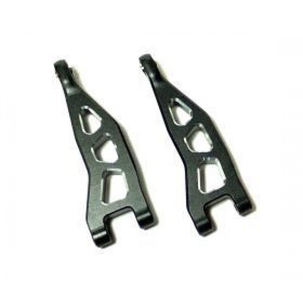 APS Racing Aluminum Rear Upper Arm Set (Arrma Mojave), Black