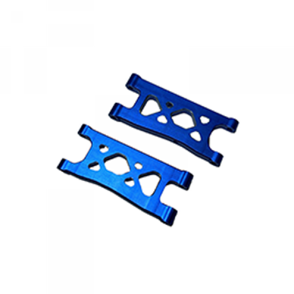 APS Racing Aluminum Rear Lower Arm Set (Arrma Mojave, Blue) (2)