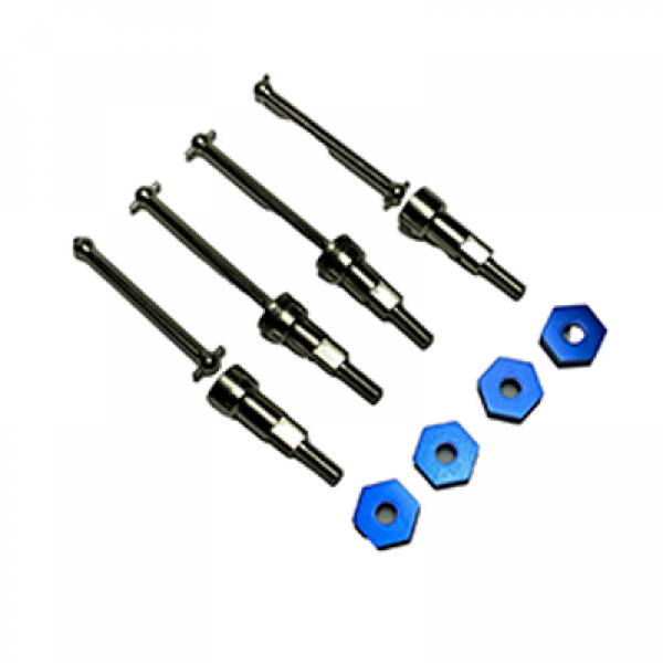 APS Racing Stainless Steel Front or Rear Driveshafts (Arrma Mojave) (4)