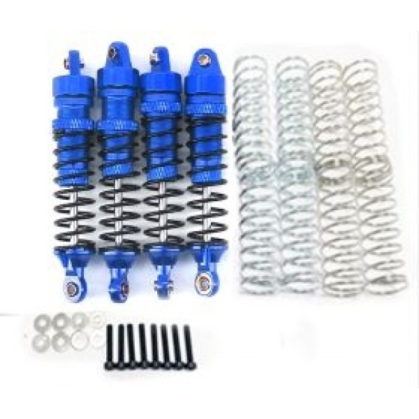 APS Racing Aluminum Front or Rear Shocks Set (Arrma, Blue)