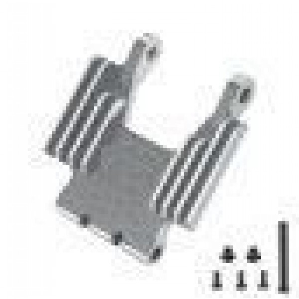 APS Racing Aluminum Radiator/Crash Structure for LOSI 1:4 Promoto-MX Motorcycle Silver
