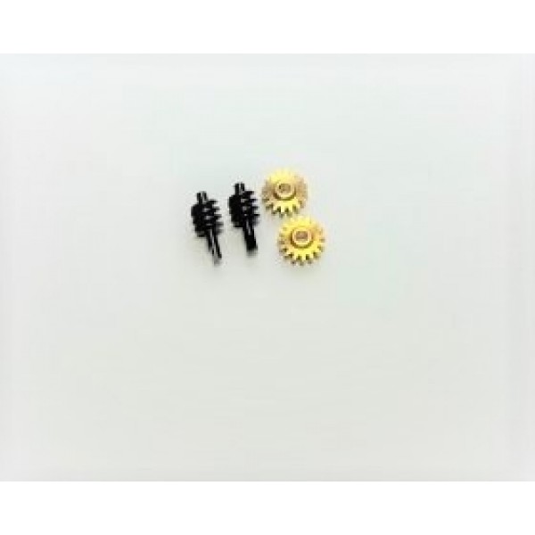 APS Racing SCX24 Brass-Steel Axle Differential Gear Set (2)