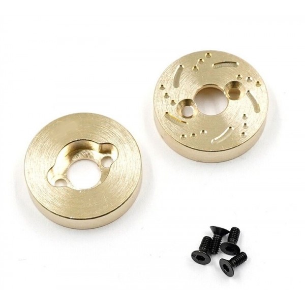 APS Racing TRX-4M Brass Rear Axle Weights, Black