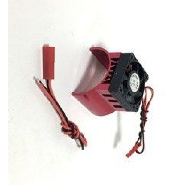APS Racing Aluminum Motor Heatsink RED With Super Cooling Fan rpm22000+/-