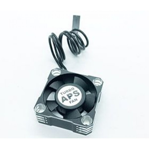 APS Racing Aluminum TURBO28 Cooling Fan, 30mm