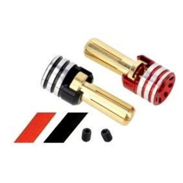 APS Racing 5mm Low Profile Bullet Heatsinks Set of 2