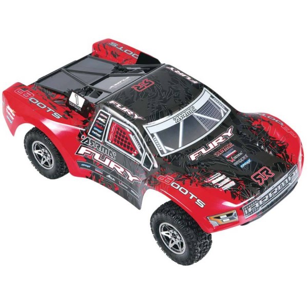 2016 Fury BLX Brushless Waterproof 1/10 2WD SCT, Red / Black