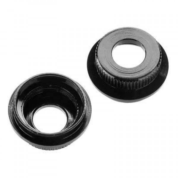 Arrma Aluminum Lower Shock Cap, Black (2)