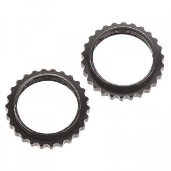 Arrma Aluminum Shock Collar, Black (2)