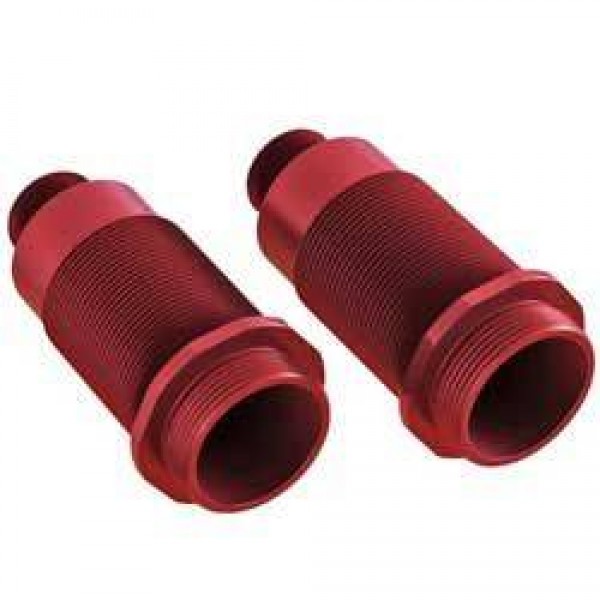 Arrma Aluminum Shock Body, 16x49mm, Red (6S) (2)